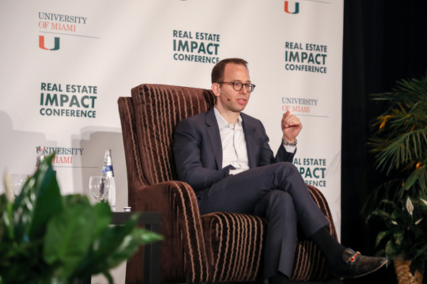 Matt Cherwin at the 2020 Real Estate Impact Conference
